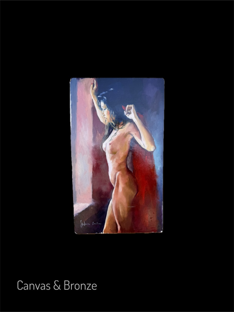 Anonymous, Red Shawl, 2002