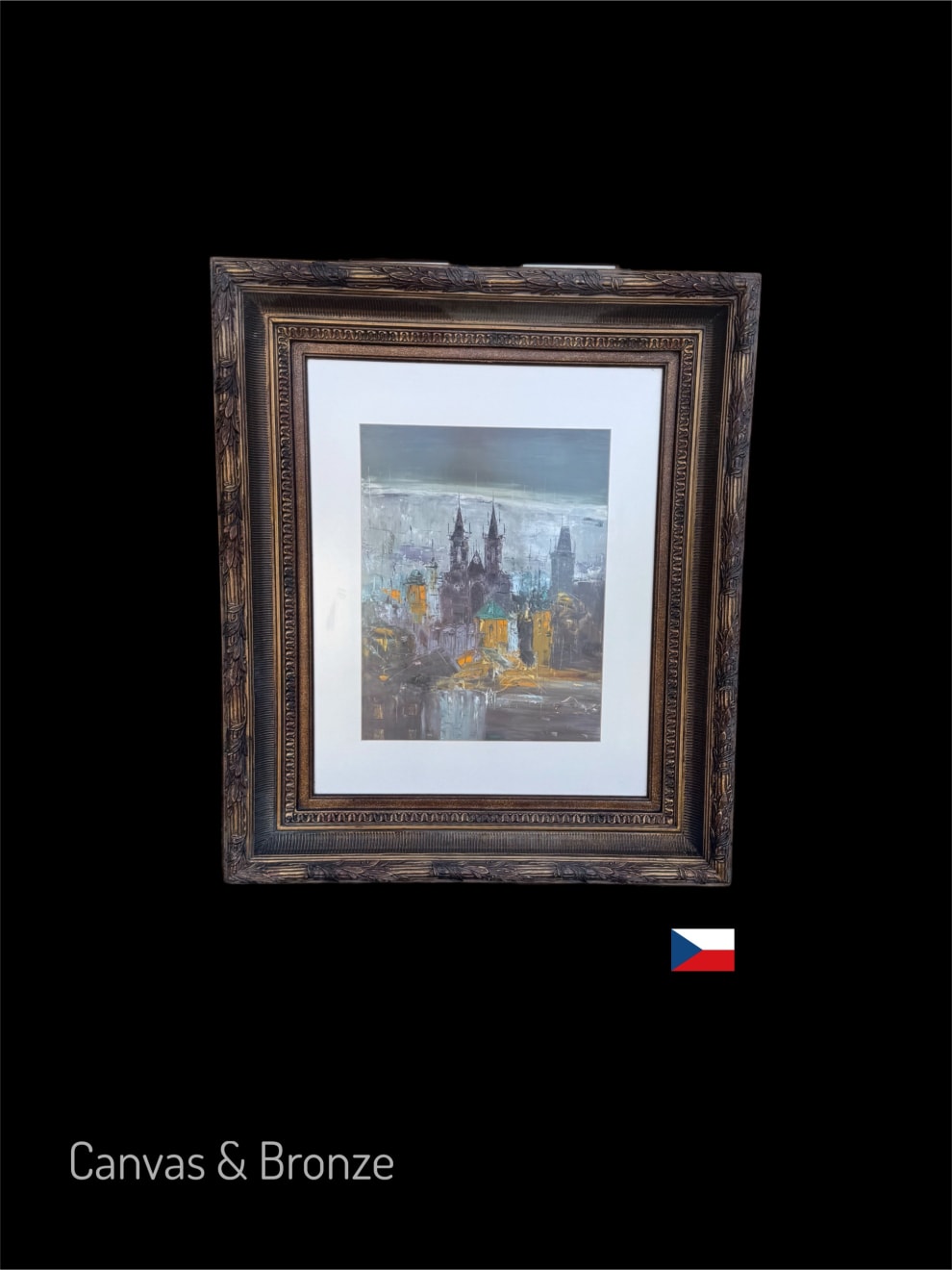 Anonymous, Prague Castle - Ornate Frame, 2007