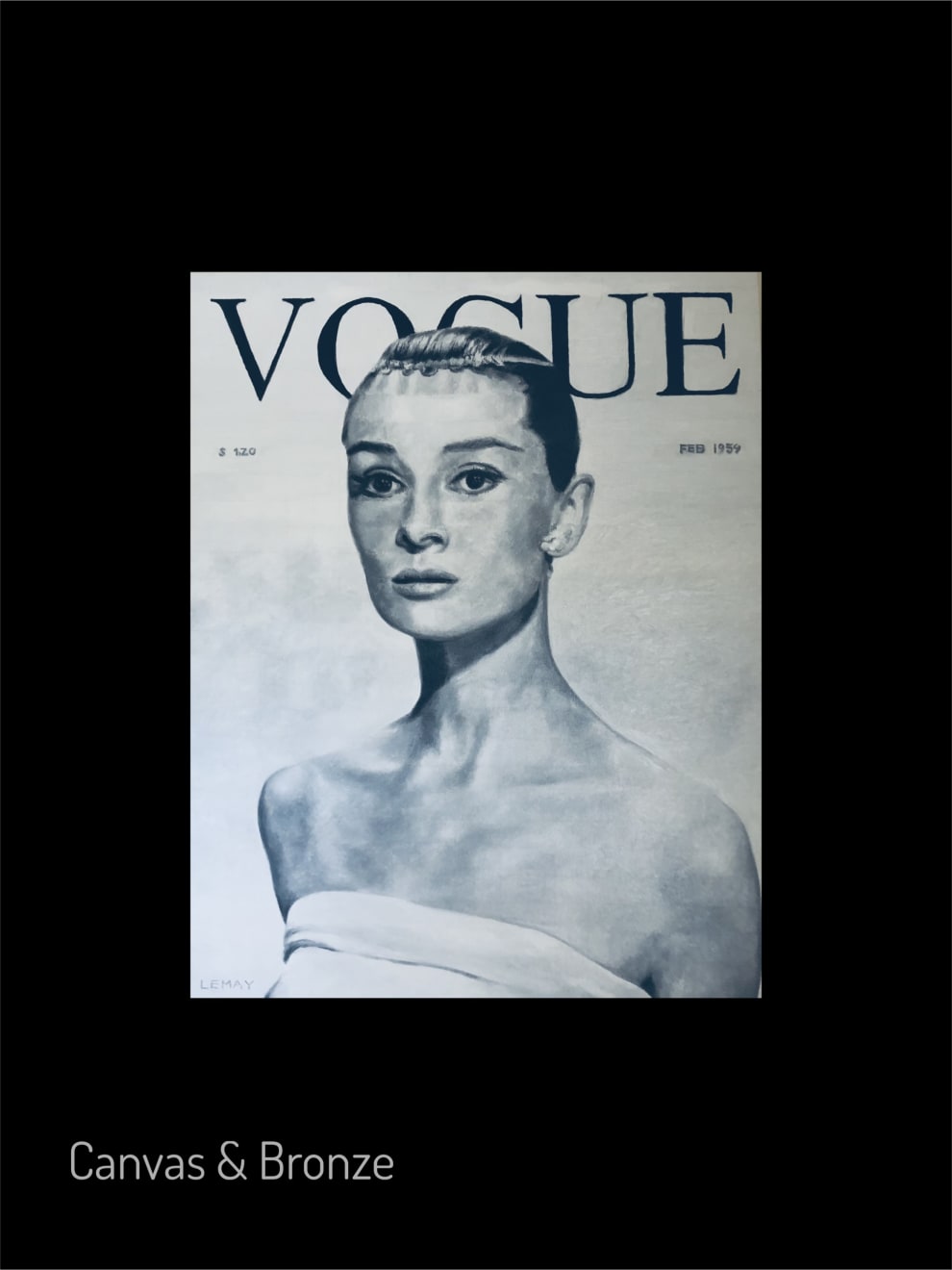 Robert Lemay, Audrey Hepburn, Vogue, February 1959, 2018