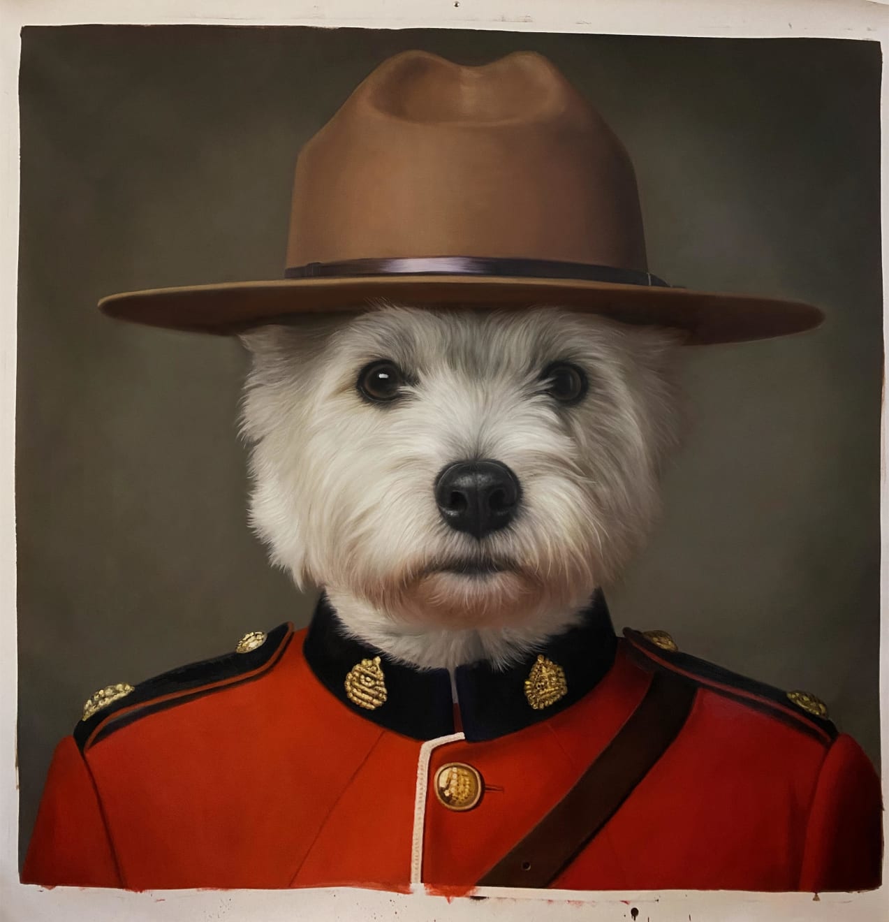 Fredartsy, Paw Enforcement - The Canadian Mountie Westie, 2026