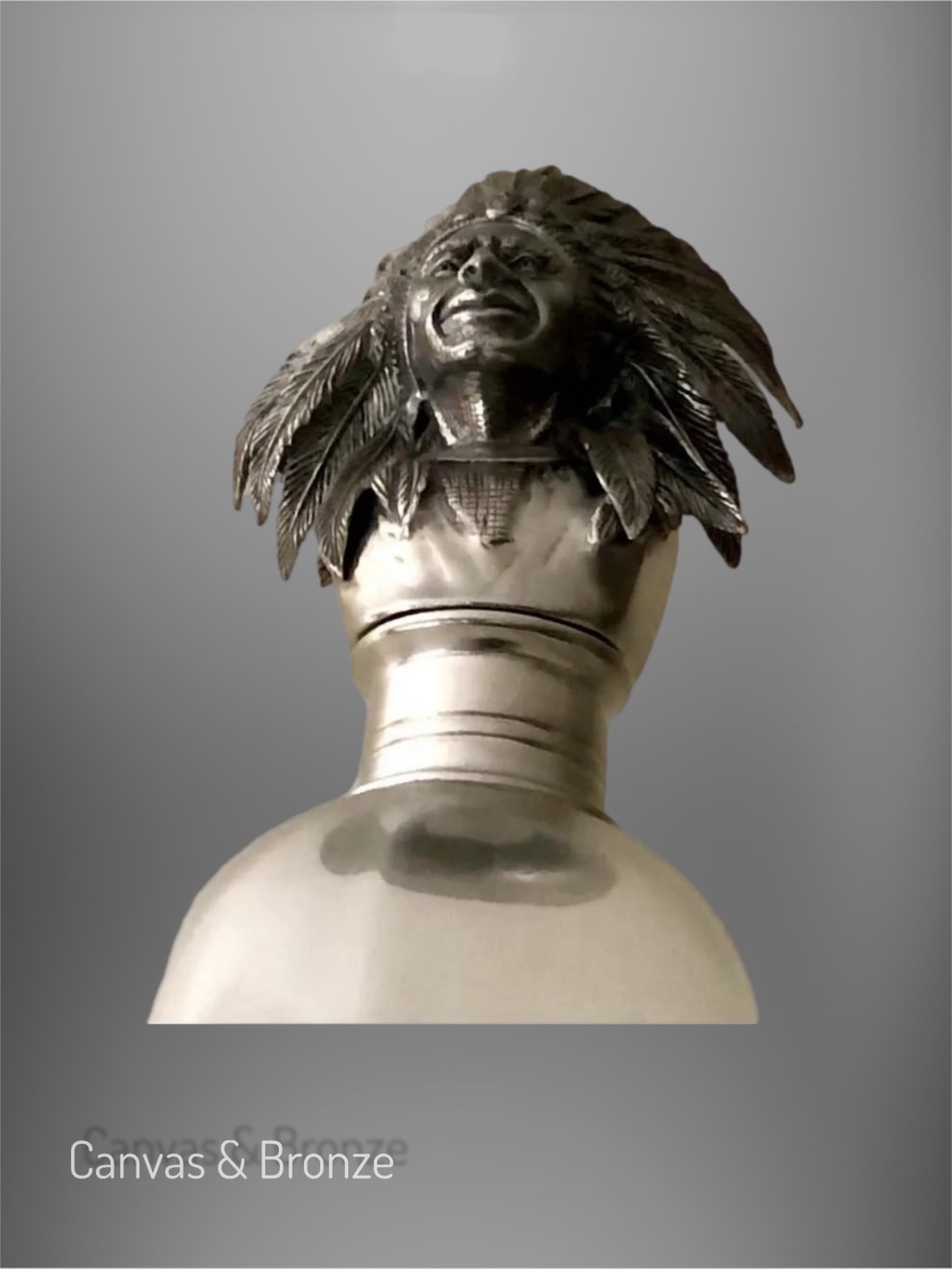 Anonymous, Silver Decanter - Cherokee Chief, 1993