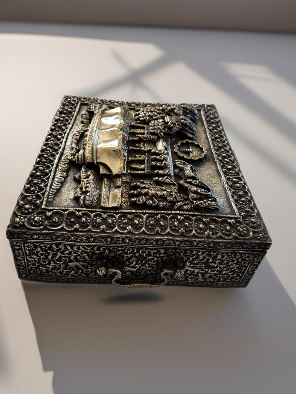 Anonymous, Antique Silver Box - Repousse