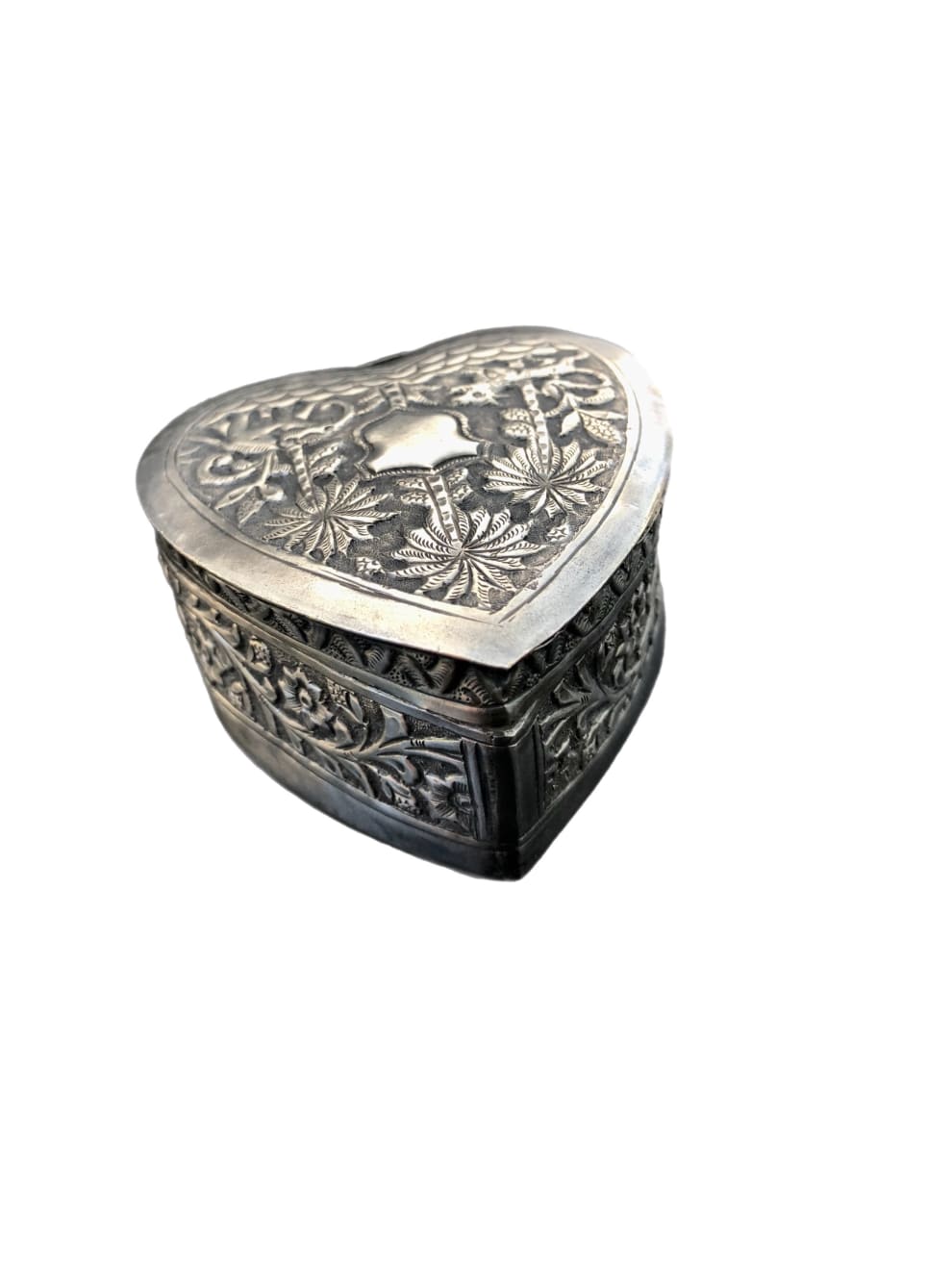 Anonymous, Heritage Silver Beetle Nut Box - Oudh Silver, 1950