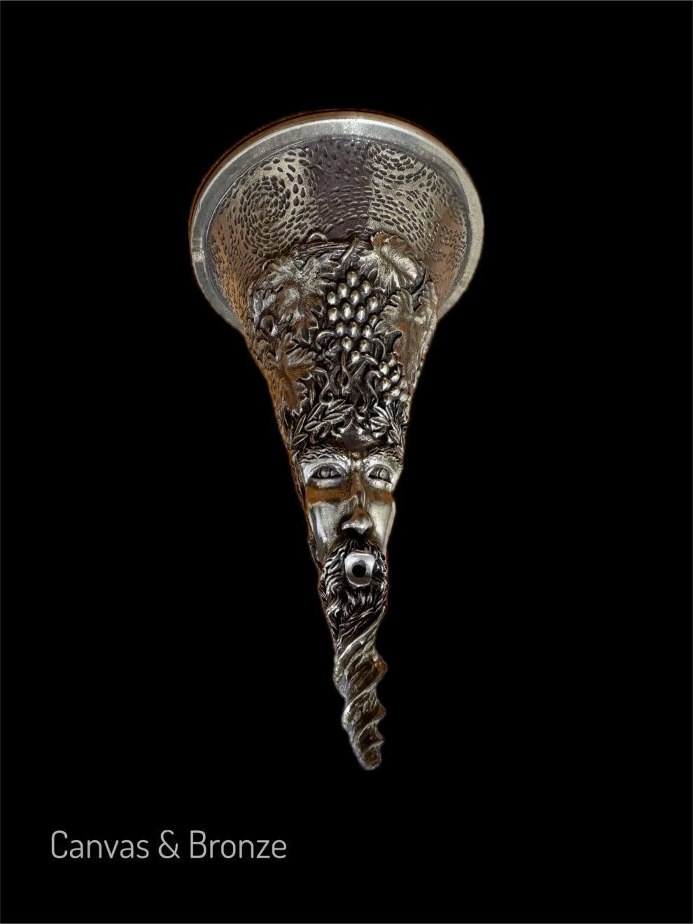 Anonymous, Pewter Bacchus Wine Funnel, 2015