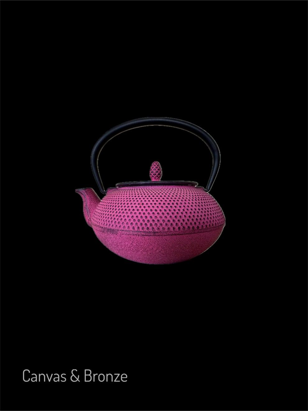 Anonymous, Japanese Cast Iron Teapot - Pink, 2021