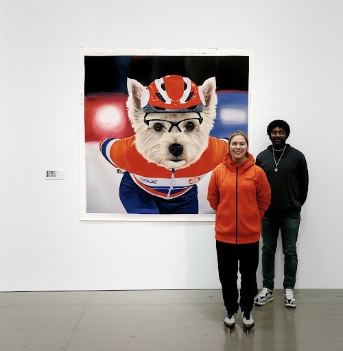 Anonymous, Orange Blitz - The Dutch Skater Westie Terrier, 2025