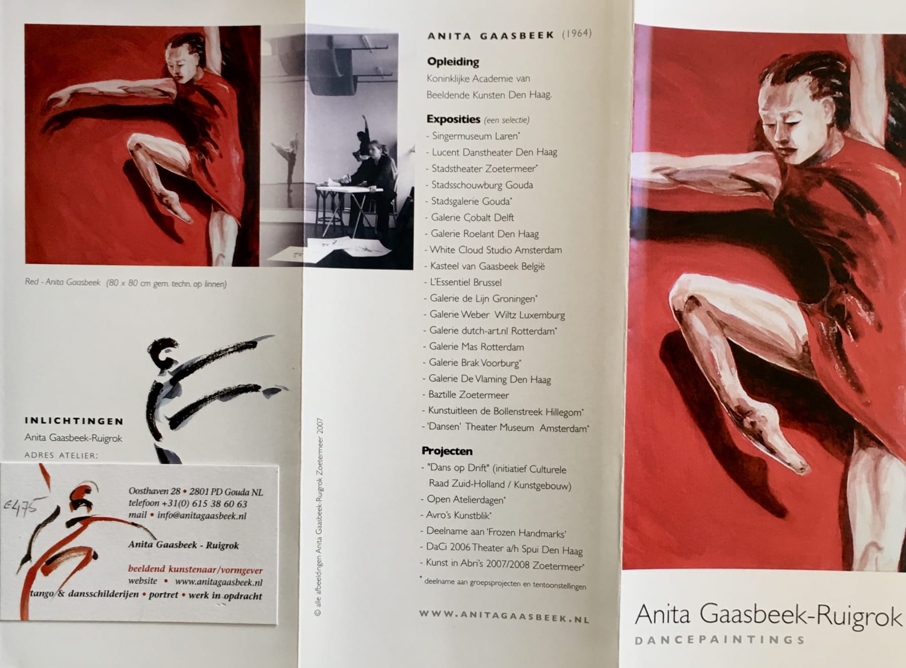 Anita Gaasbeek-Ruigrok, Dutch postal dancers, 2018