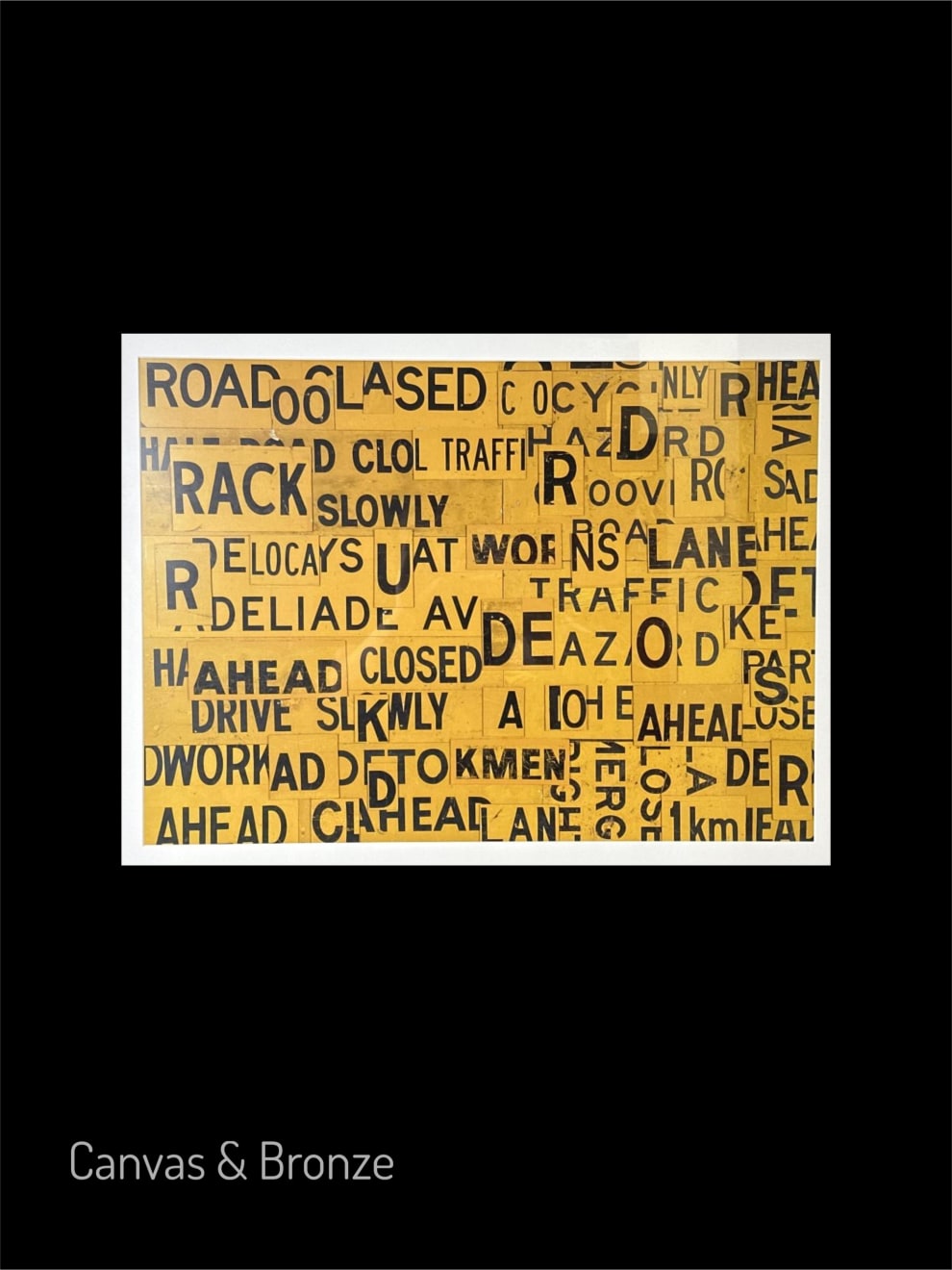 Rosalie Gascoigne, Metropolis , 2001