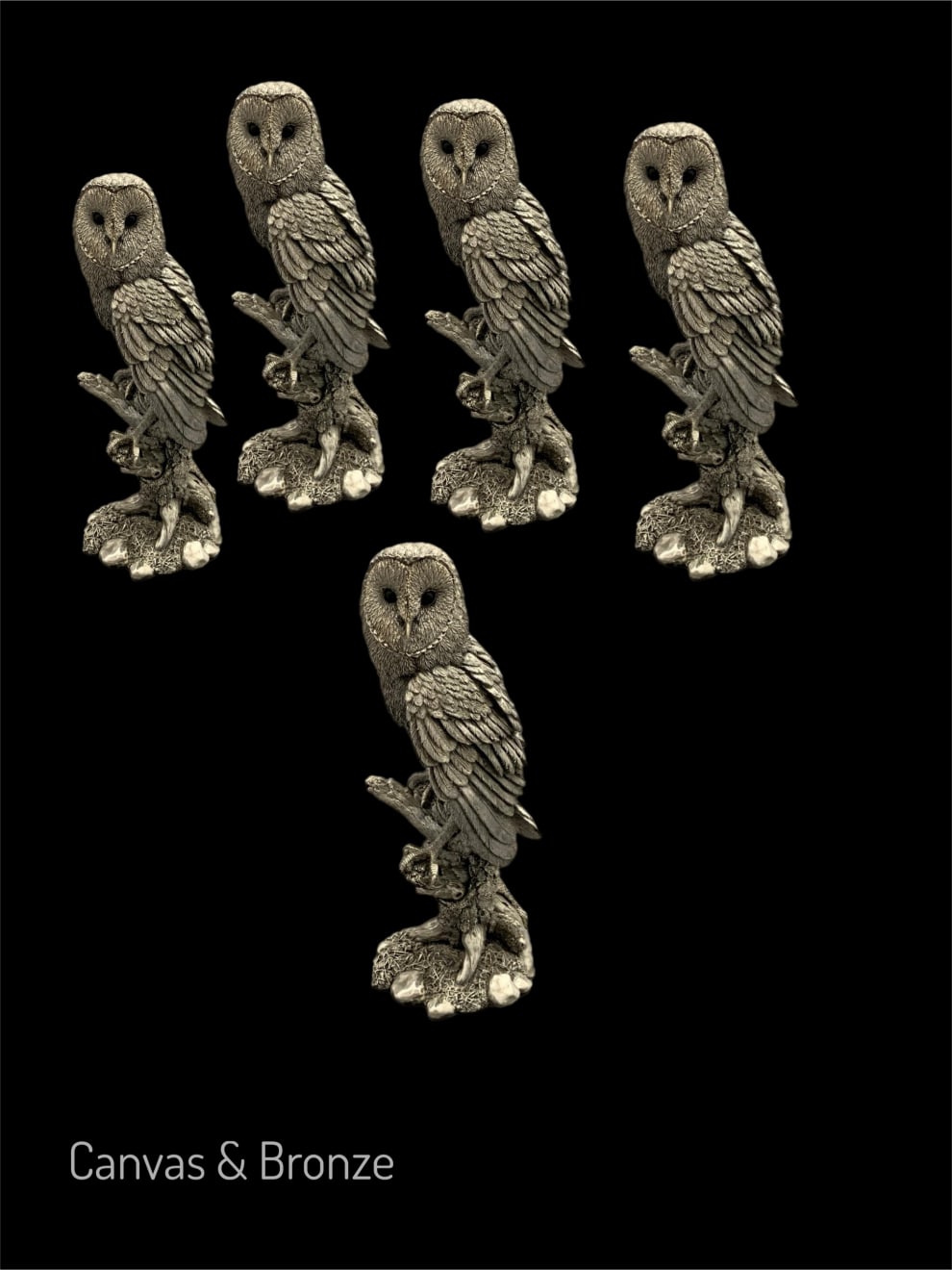 Anonymous, The Wise Silver Barn Owl, 1995