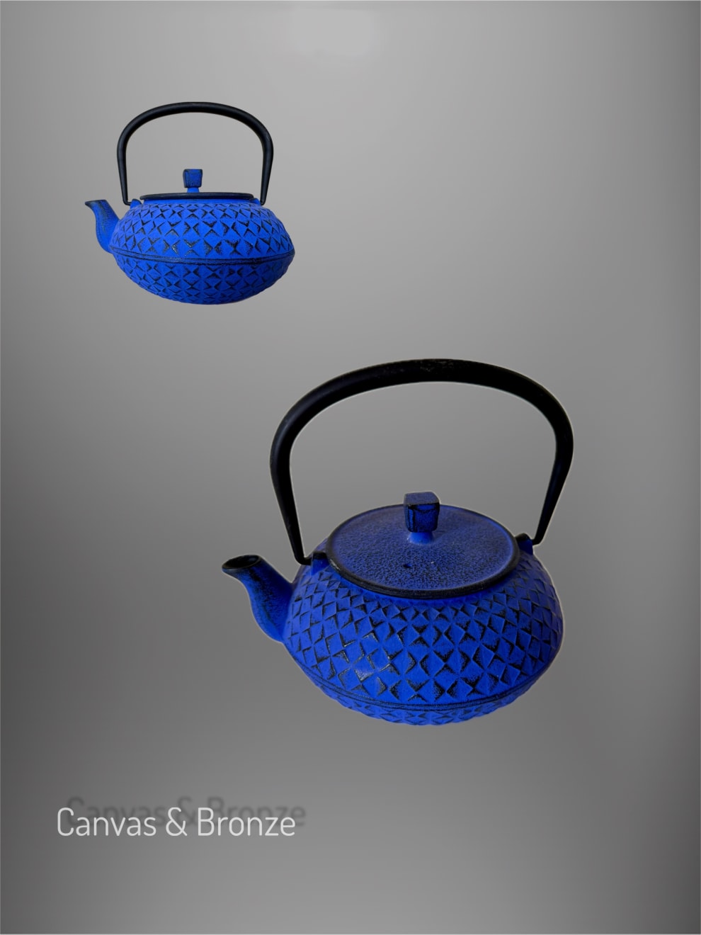 Anonymous, Japanese Cast Iron Teapot - Blue, 2021