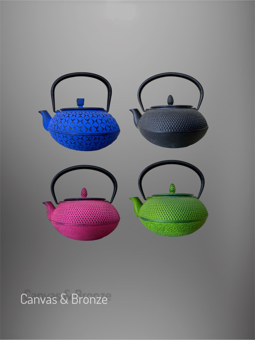 Anonymous, Japanese Cast Iron Teapot - Black, 2021