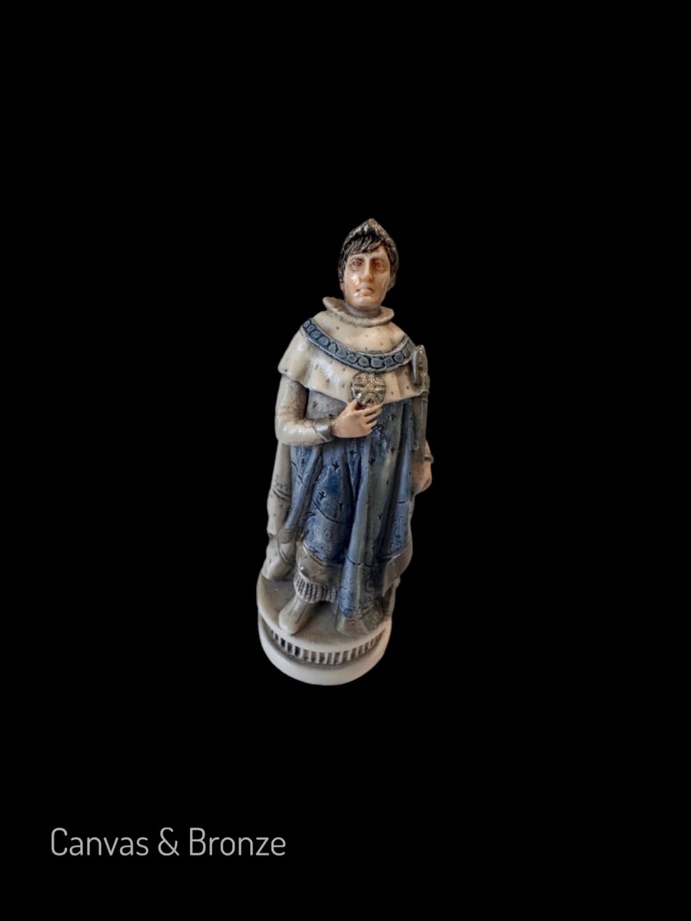 Nigri Scacchi, Italian Hand Painted Chess Set -