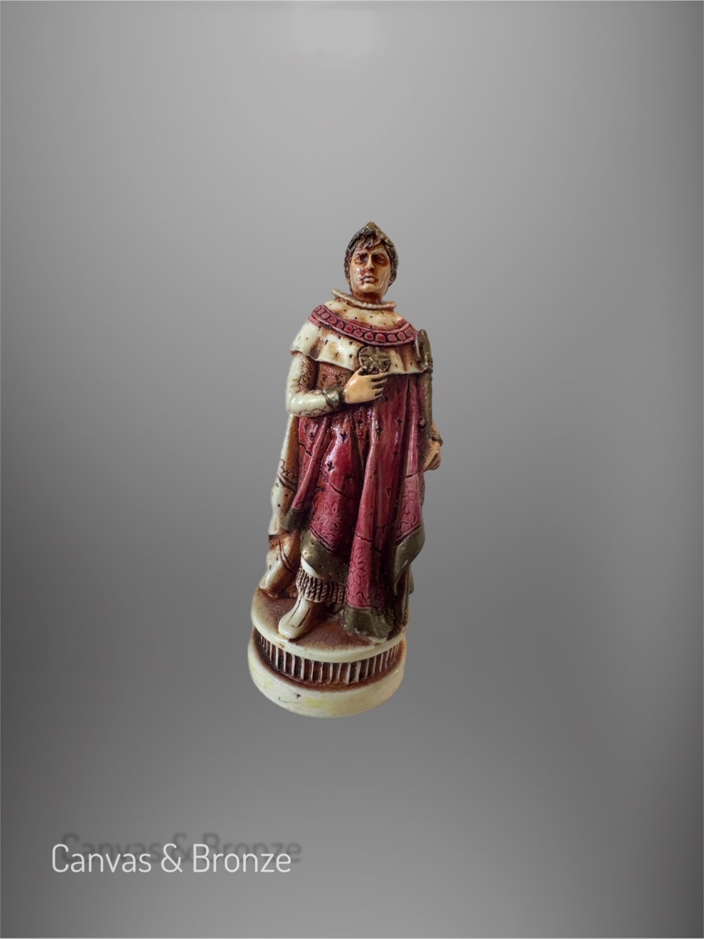 Nigri Scacchi, Italian Hand Painted Chess Set -