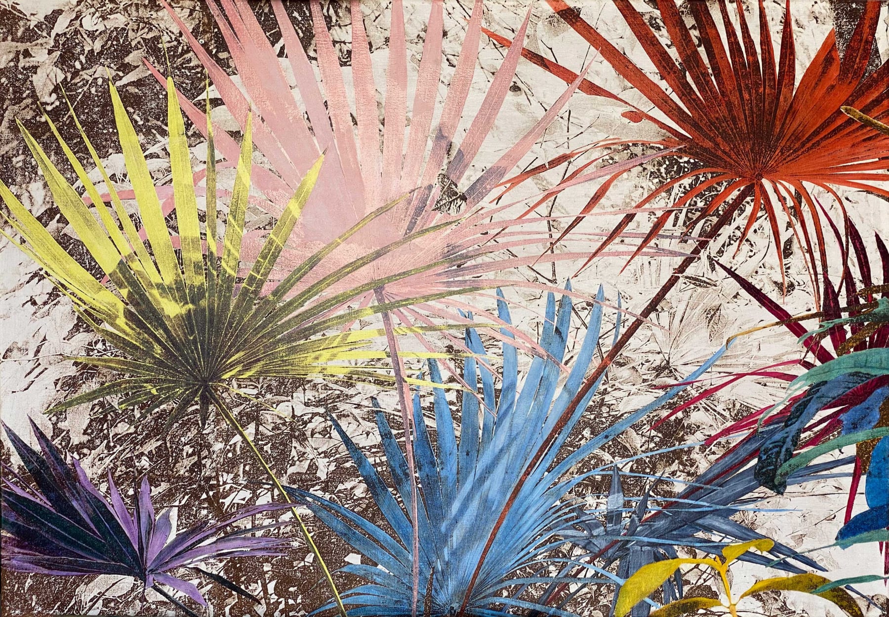 MARIANNE NIX, The various coloured jungle IX, 2022