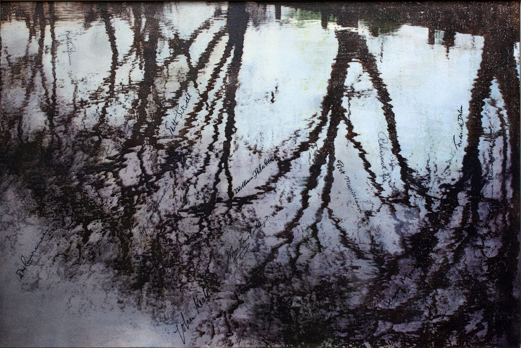 MARIANNE NIX, Reflections Hampstead Heath II, 2015