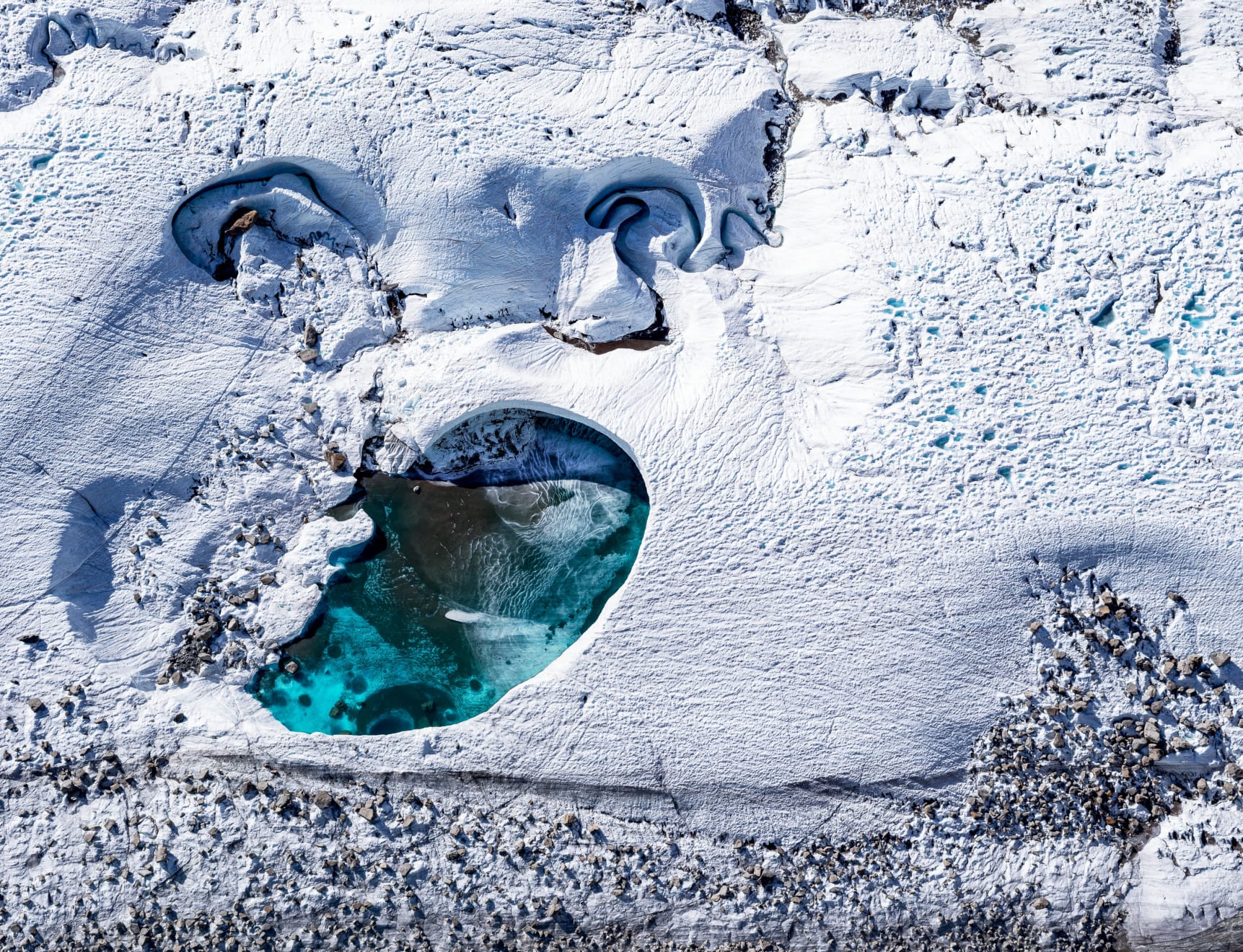 caribbean ice pool, 2014