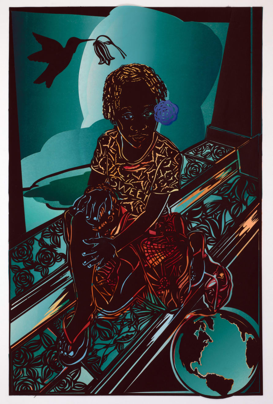 Barbara Earl Thomas, Girl and the World, 2022