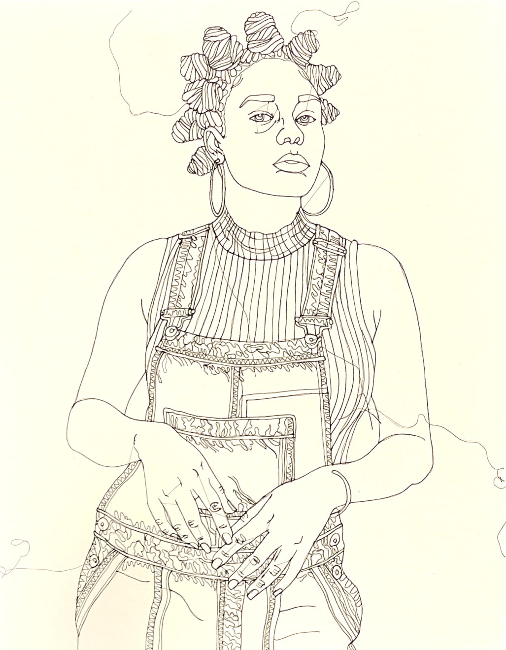 Gio Swaby, Self-Portrait 4, 2022