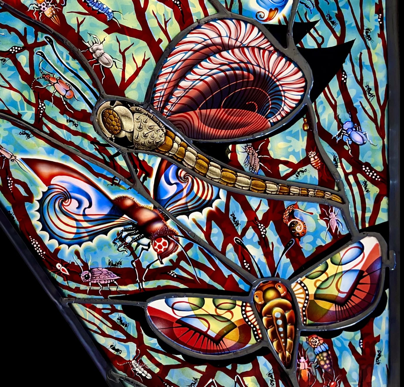 Judith Schaechter, Super/Natural, 2025