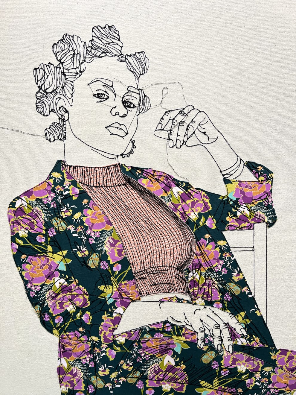 Gio Swaby, Seated Figure, 2022