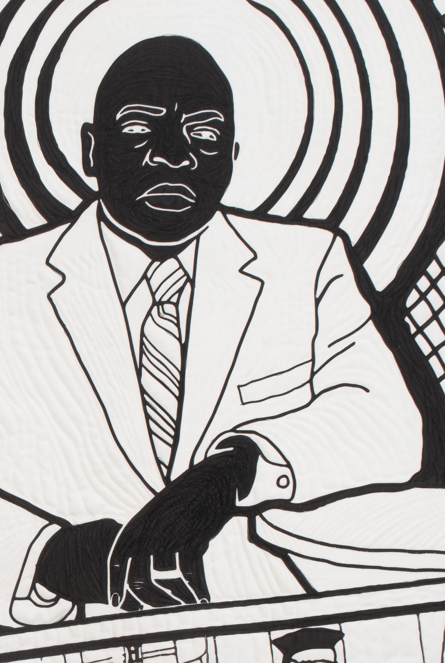 Carolyn Mazloomi, Good Trouble in Honor of John Lewis, 2024