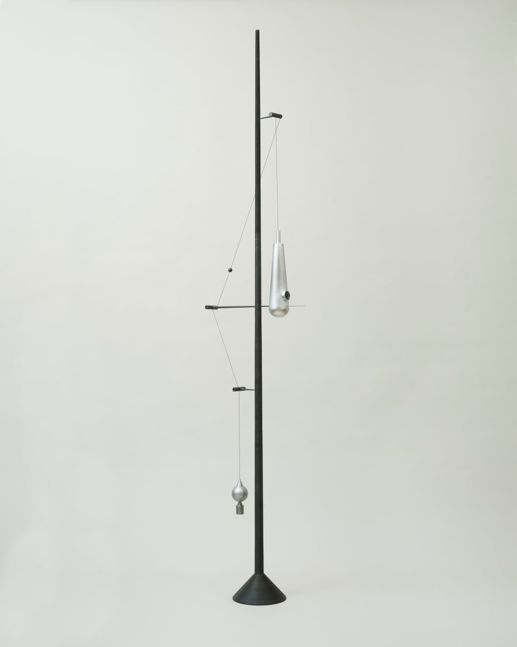 Carlos H. Matos Bird Feeder, 2024 Patinated steel, cast aluminum 250 x 30 x 30 cm (98.43 x 11.81 x 11.81 in) Ed. of 1 + 1 AP (CHM-2024-03)