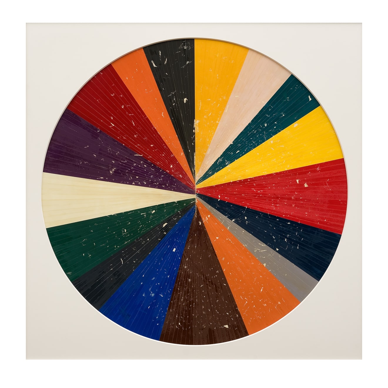 TASHA OSTRANDER, Multi Colored Mandala , 2010