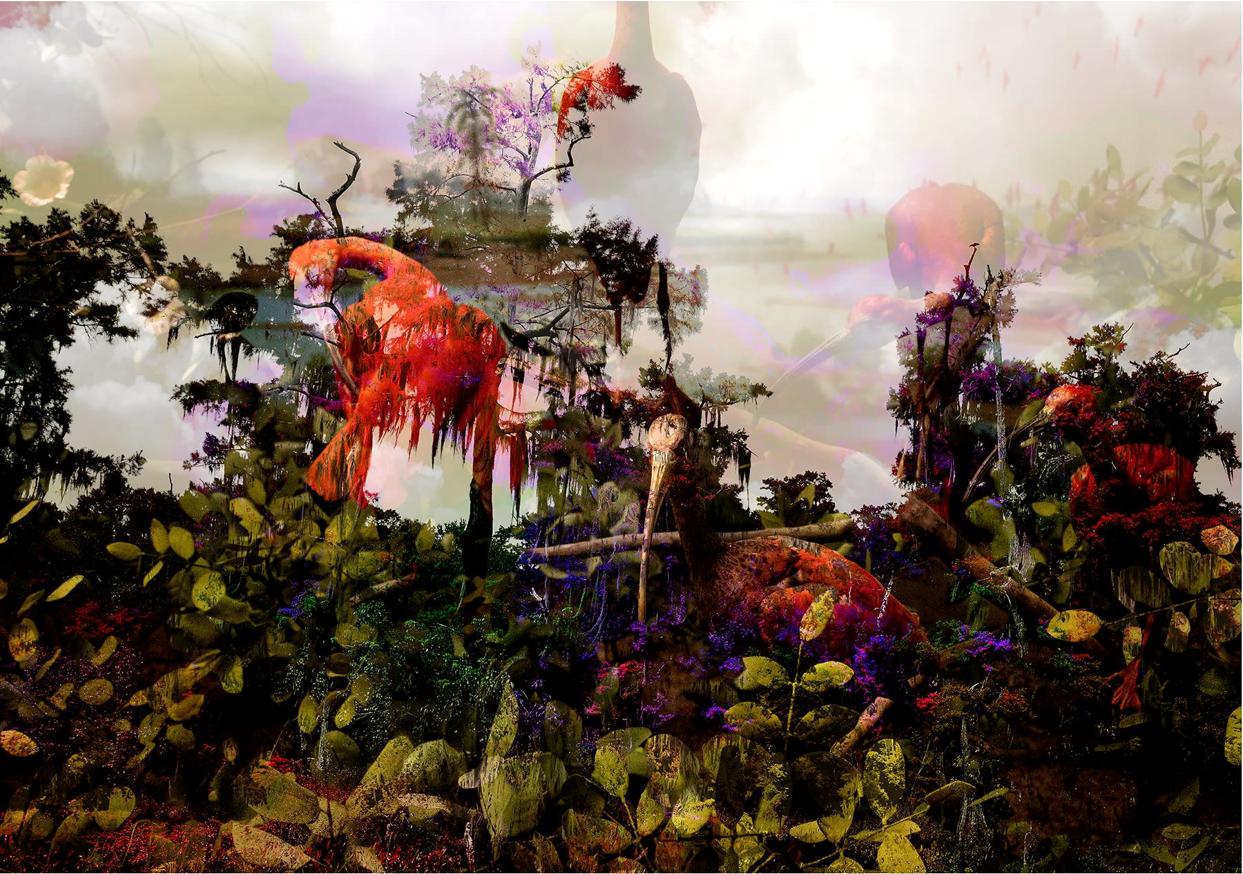 TASHA OSTRANDER, Chemical Spirit_Birds 2, 2019