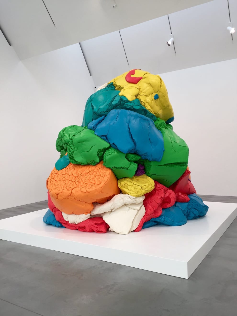 Jeff Koons Play-Doh, 1994—2012 "Jeff Koons: Now" by isapisa - Photo taken on August 13, 2016 Licensed under CC BY-SA 2.0.