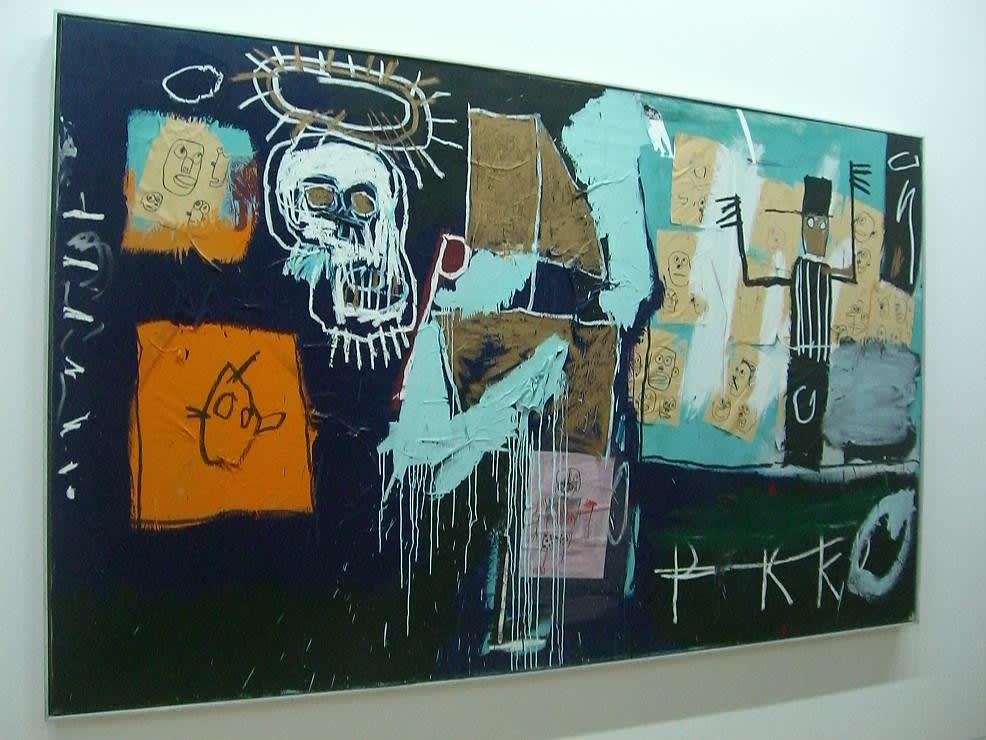 Basquiat, Centre Pompidou - Paris, April 20, 2008 "Pompidou - Basquiat" by jnkypt is licensed under CC BY-SA 2.0.