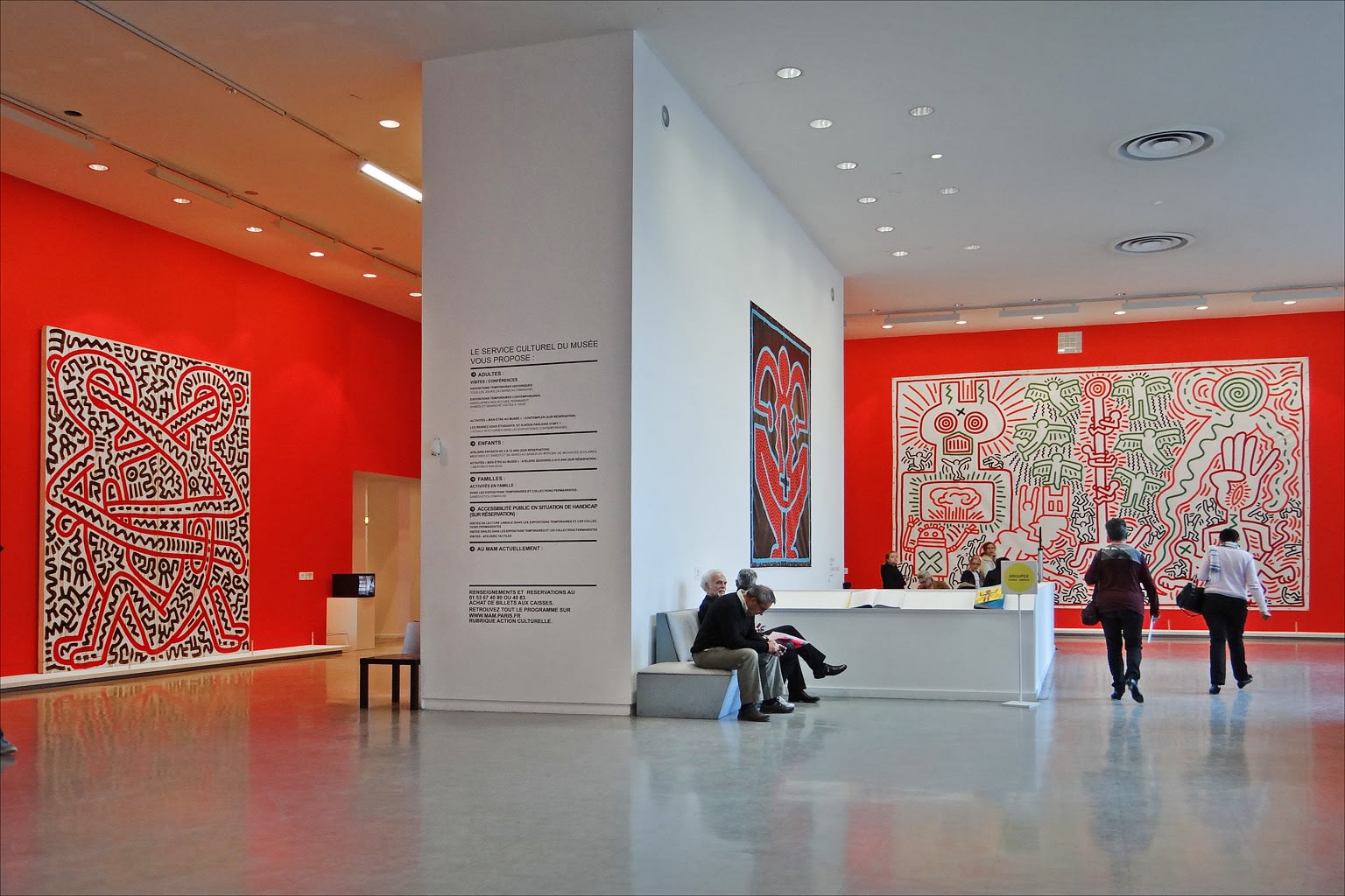Keith Haring (musée d'art moderne de la ville de Paris), May 22, 2013 "Keith Haring (musée d'art moderne de la ville de Paris)" by dalbera is licensed under CC BY 2.0.