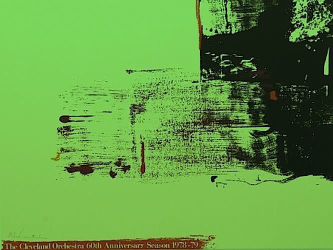 Helen Frankenthaler Untitled (Cleveland Orchestra Print), 1978 Screenprint 22.5 X 30 inches Edition AP 18/25 Pencil signed and numbered lower left Available at VFA