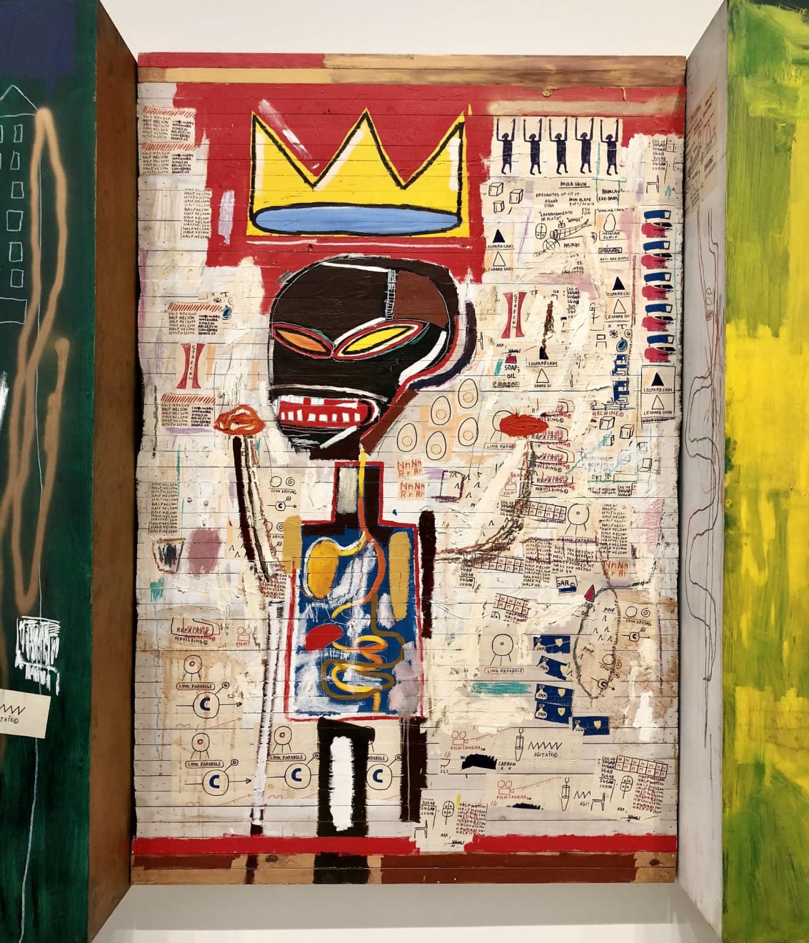 "Extrait de Grillo, 1984, Jean-Michel Basquiat" by y.caradec is licensed under CC BY-SA 2.0.