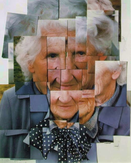 David Hockney – ‘Mother I’ (1985) – photo collage