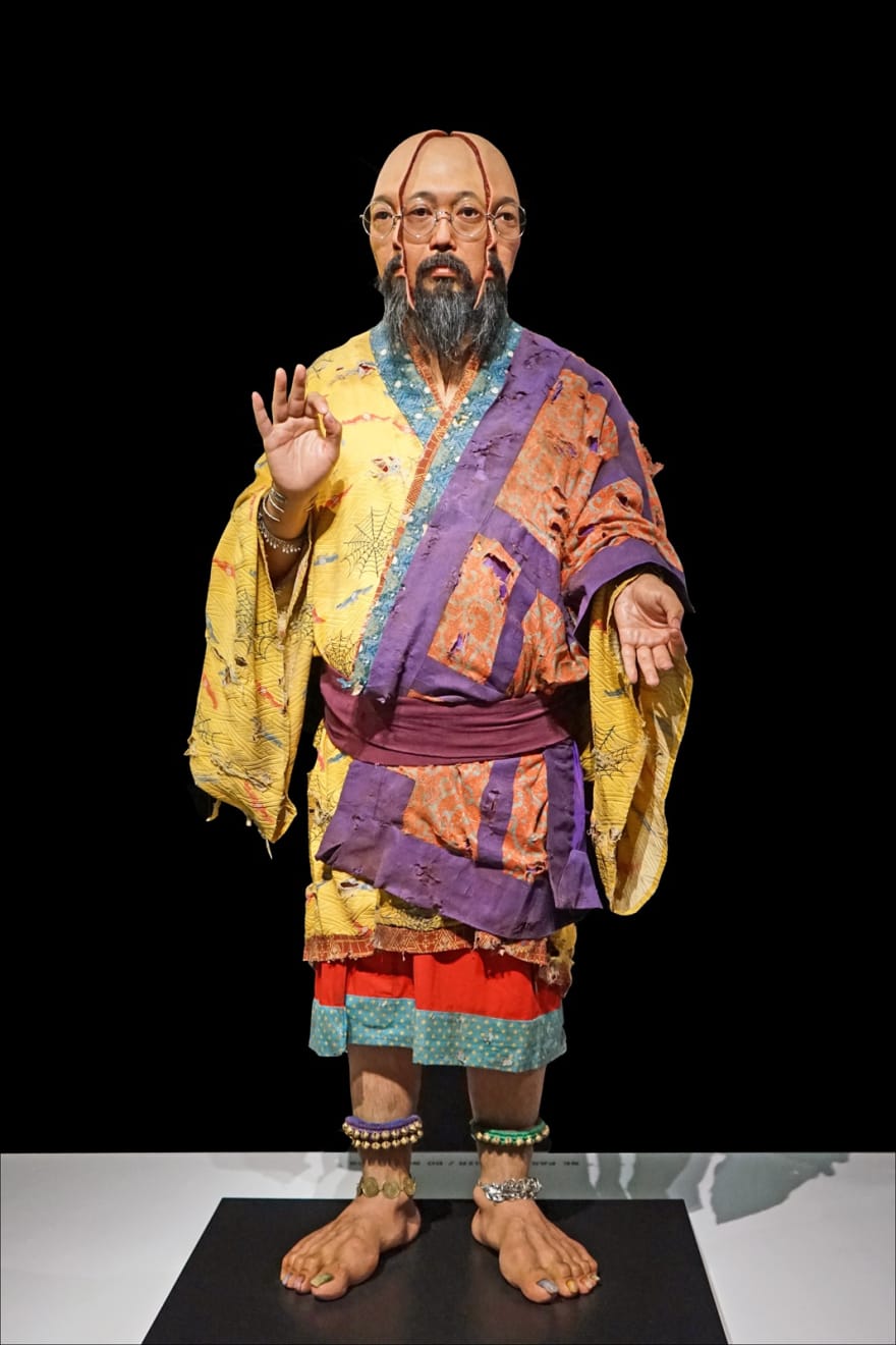 Untitled / Murakami Arhat Robot Oeuvre de Takashi Murakami (Japon, 1962) 2016 Silicone, FRP, animatronics Takashi Murakami / Kaikai Kiki Co., Ltd avec l'aimable autorisation de la galerie Perrottin, Paris "Murakami Arhat Robot (Grand Palais, Paris)" by dalbera is licensed under CC BY 2.0.