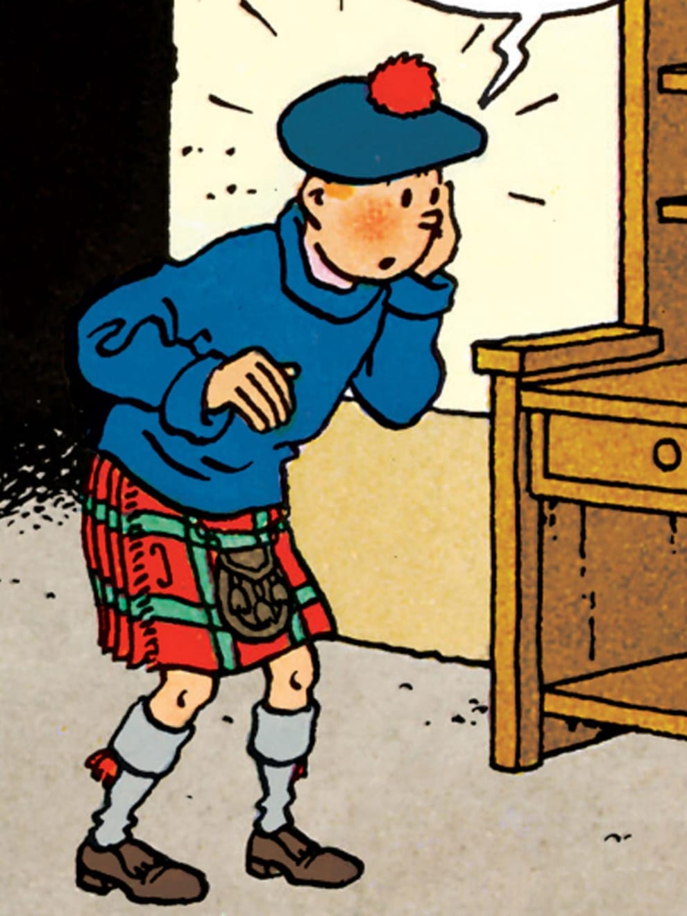 Tintin, boy detective © Casterman/Hergé’