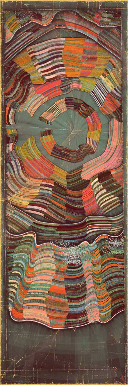Harvey Rayner Covehithe, 2023 Archival ink on Hahnemühle German Etching Paper, 310gsm with hand-torn Deckled Edge Signed & Dated Series of 60 Fine Art Prints 60 x 20 in, 152.4 x 50.8 cm