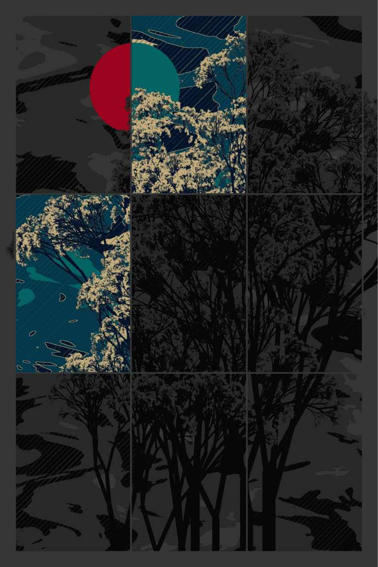 Rob Scalera Fenestra, 2023 Unique Series of 150 Algorithmic Design 1800 × 2700 px