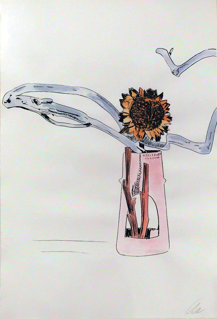 Andy Warhol Flowers, 1974 Available at VFA