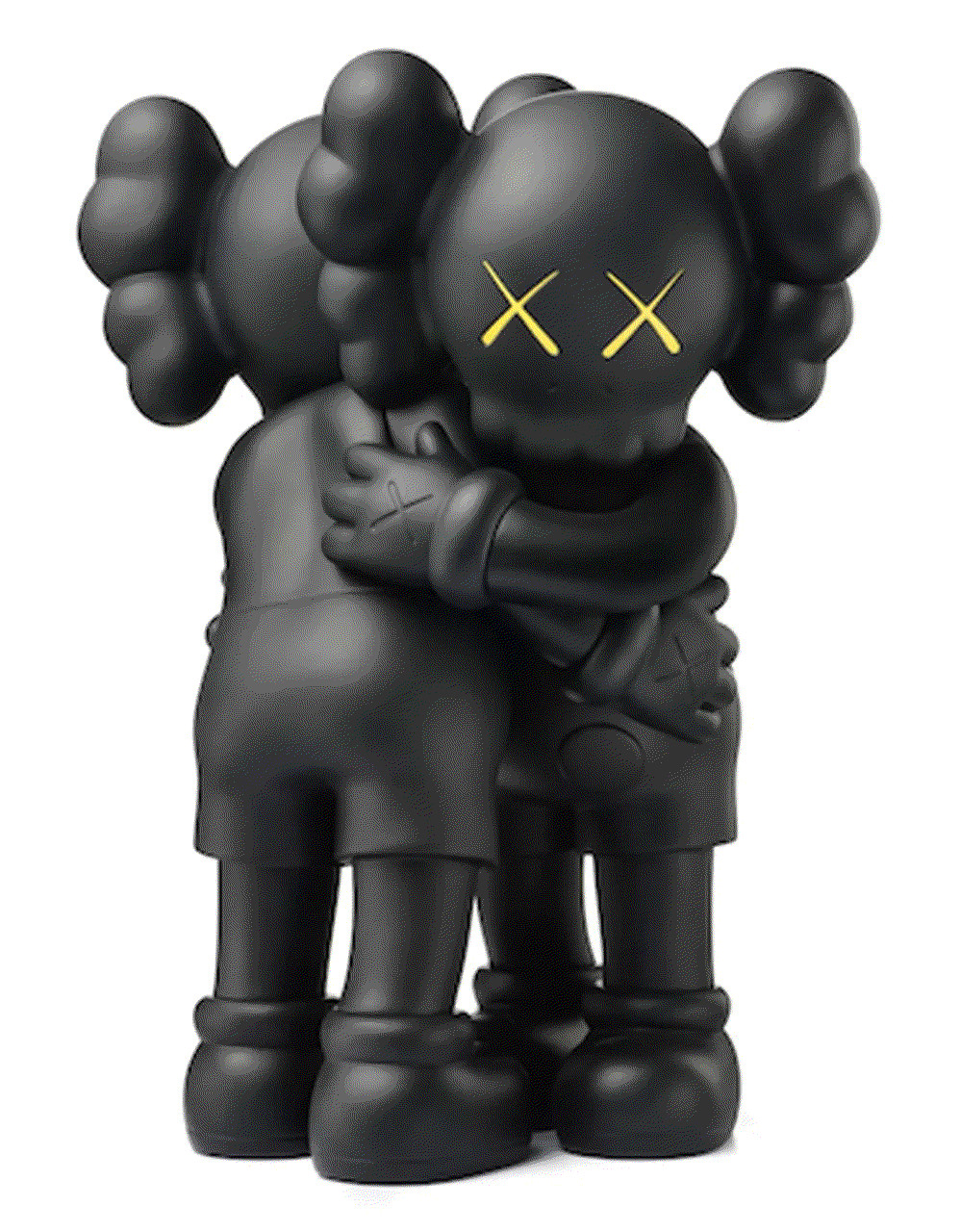 KAWS TOGETHER-BLACK, 2018 Vinyl 10 2/8 ins 26.04 cm Available at VFA