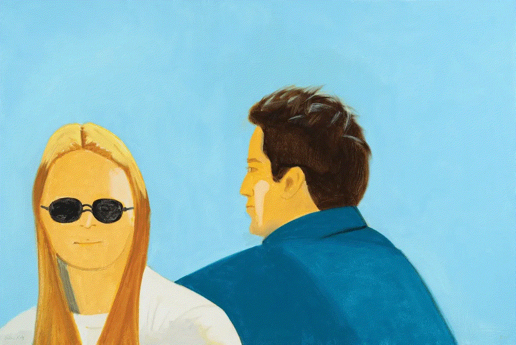 Alex Katz WHITE LOTUS 10, 2023 Archival pigment ink on Innova Etching Cotton Rag 315 gsm fine art paper 32 x 48 in 81.3 x 121.9 cm Available at VFA