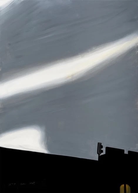 Alex Katz CITYSCAPE, 2016 Archival pigment inks on Crane Museo max 365 gsm fine art paper 30 x 21.5 inches (76.2 x 54.6 cm) Available at VFA