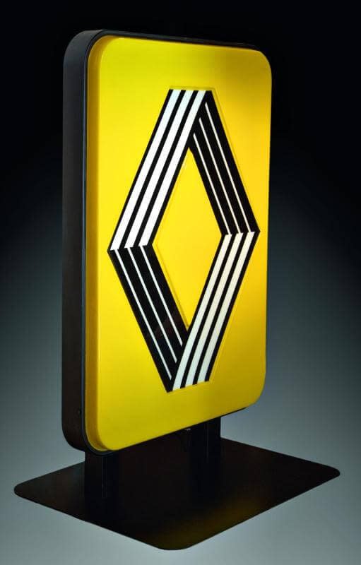 Victor Vasarely Renault Logo, 1972