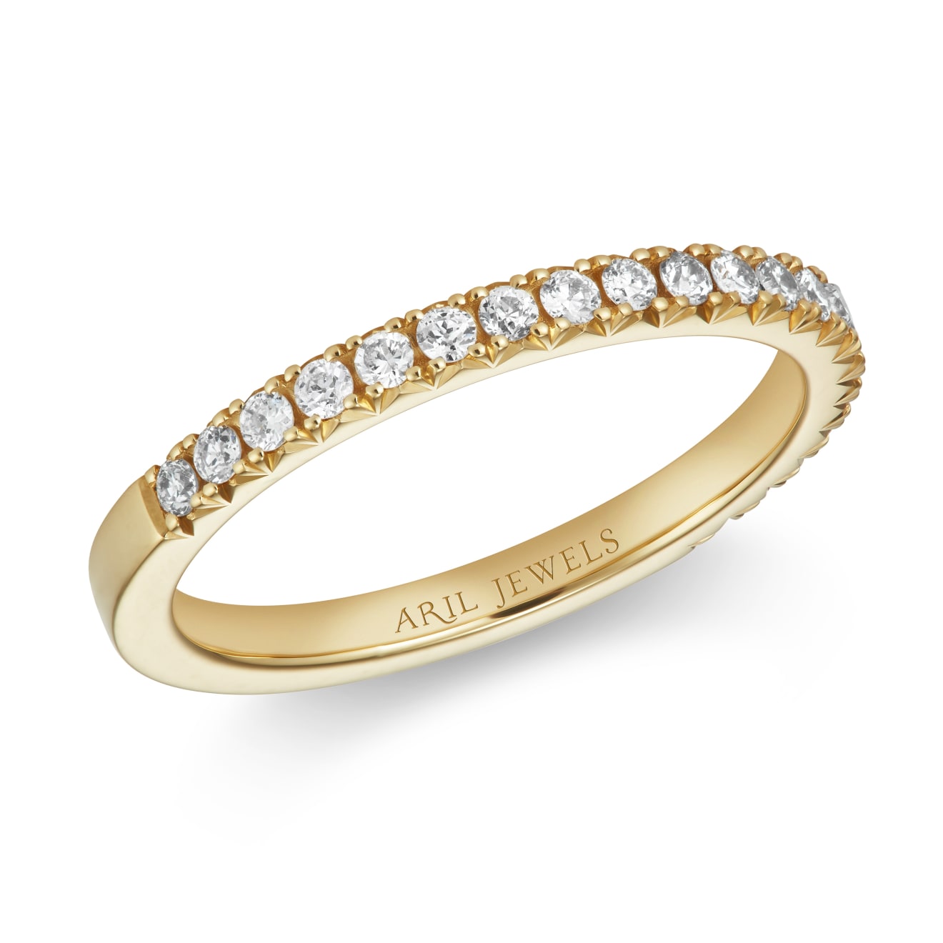 Georgiana Diamond Eternity Ring Aril Jewels