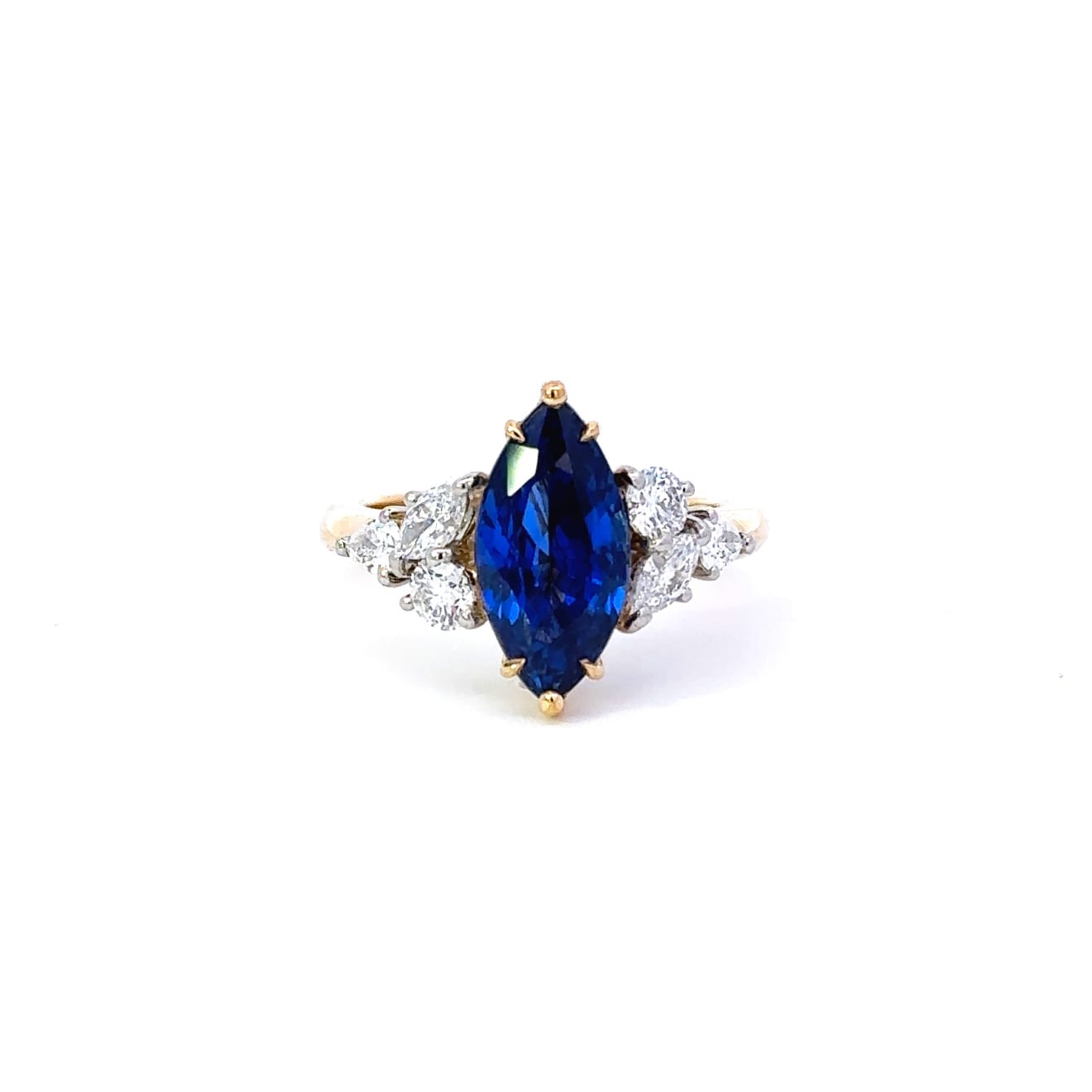 Bespoke Sapphire and Diamond Ring