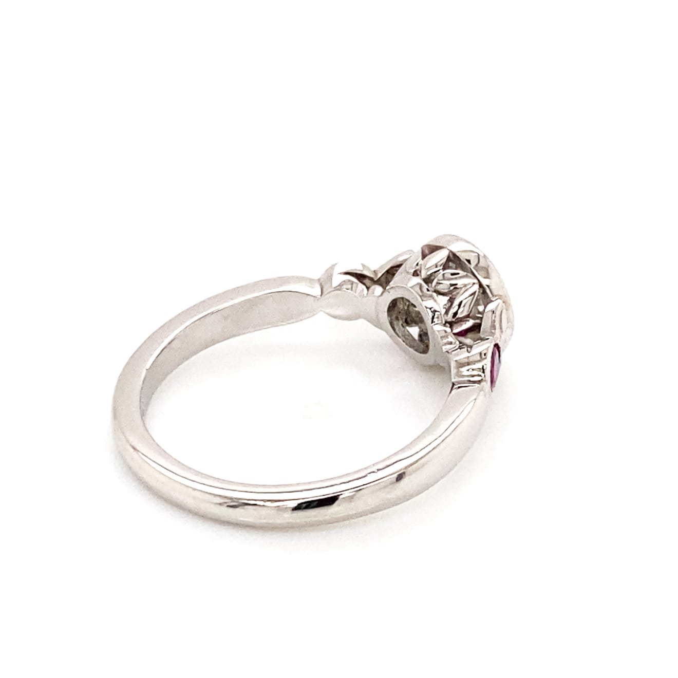 Bespoke Old Cut Diamond & Ruby Ring