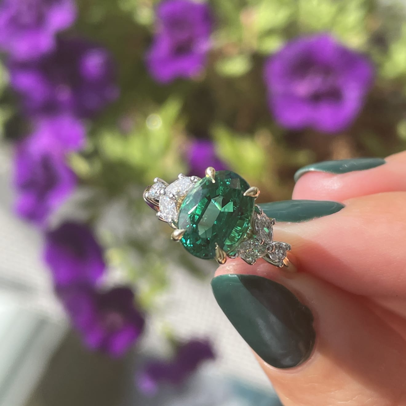 Bespoke Emerald Ring