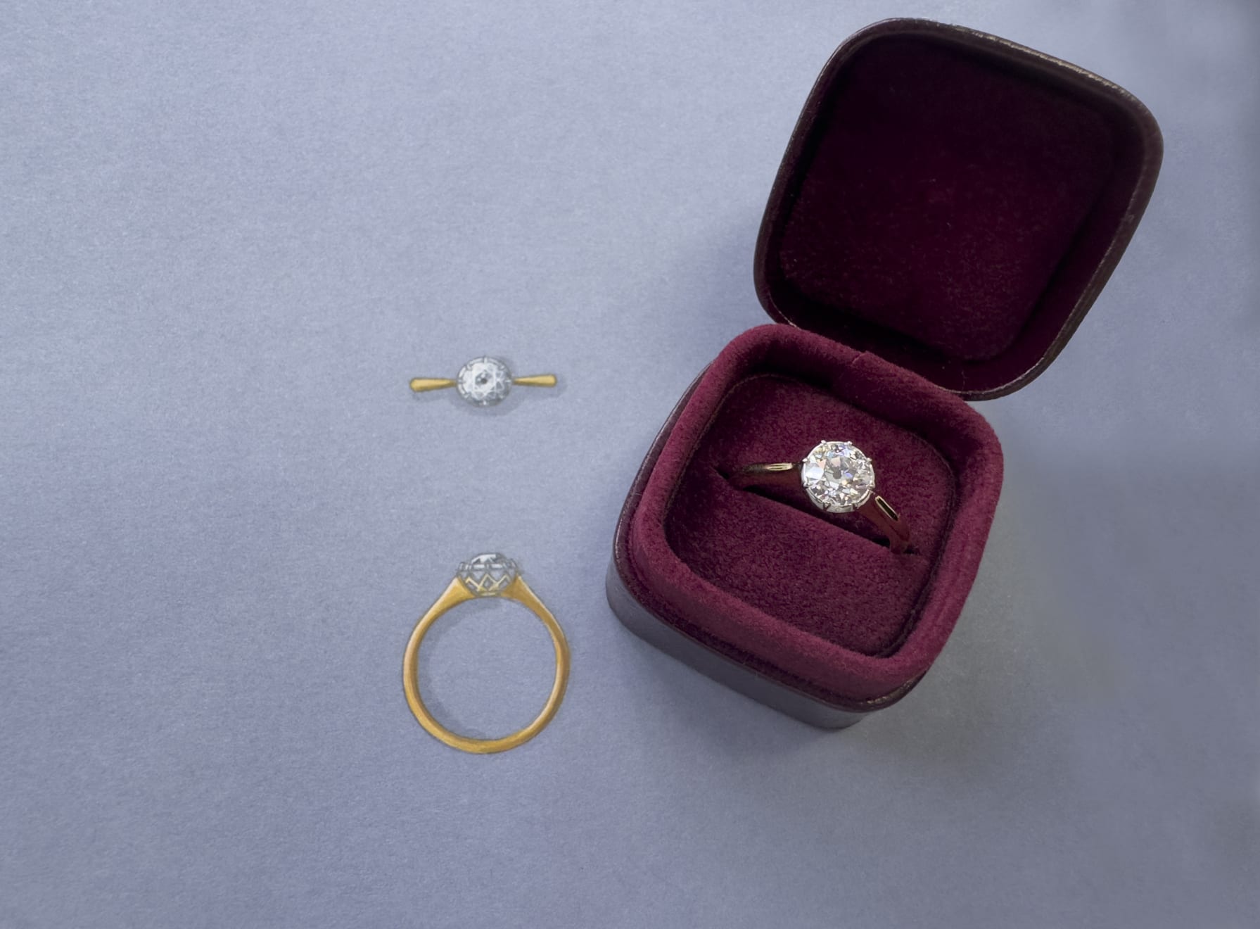 Georgiana Solitaire Ring