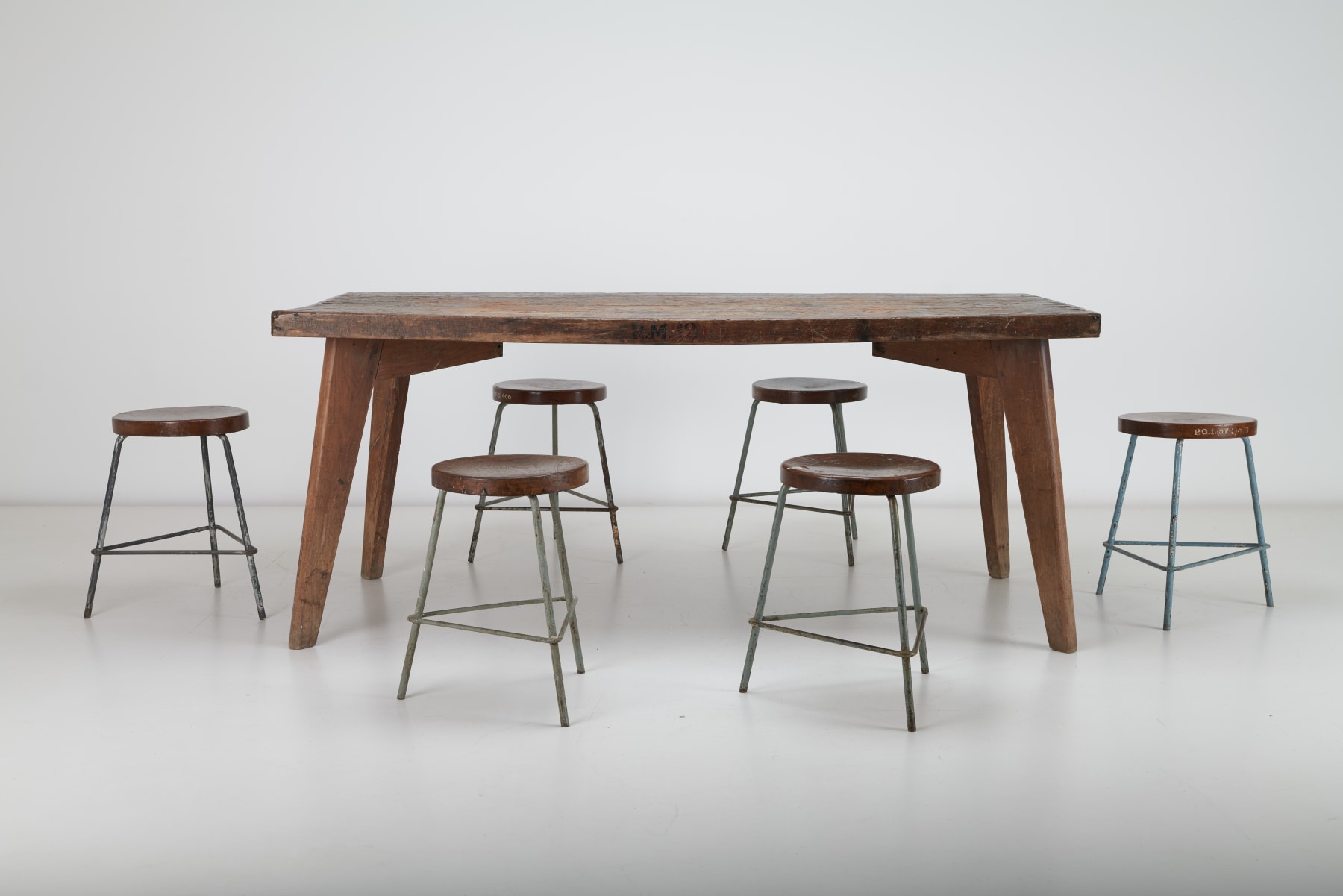 Pierre Jeanneret, Work Table, 1960-61
