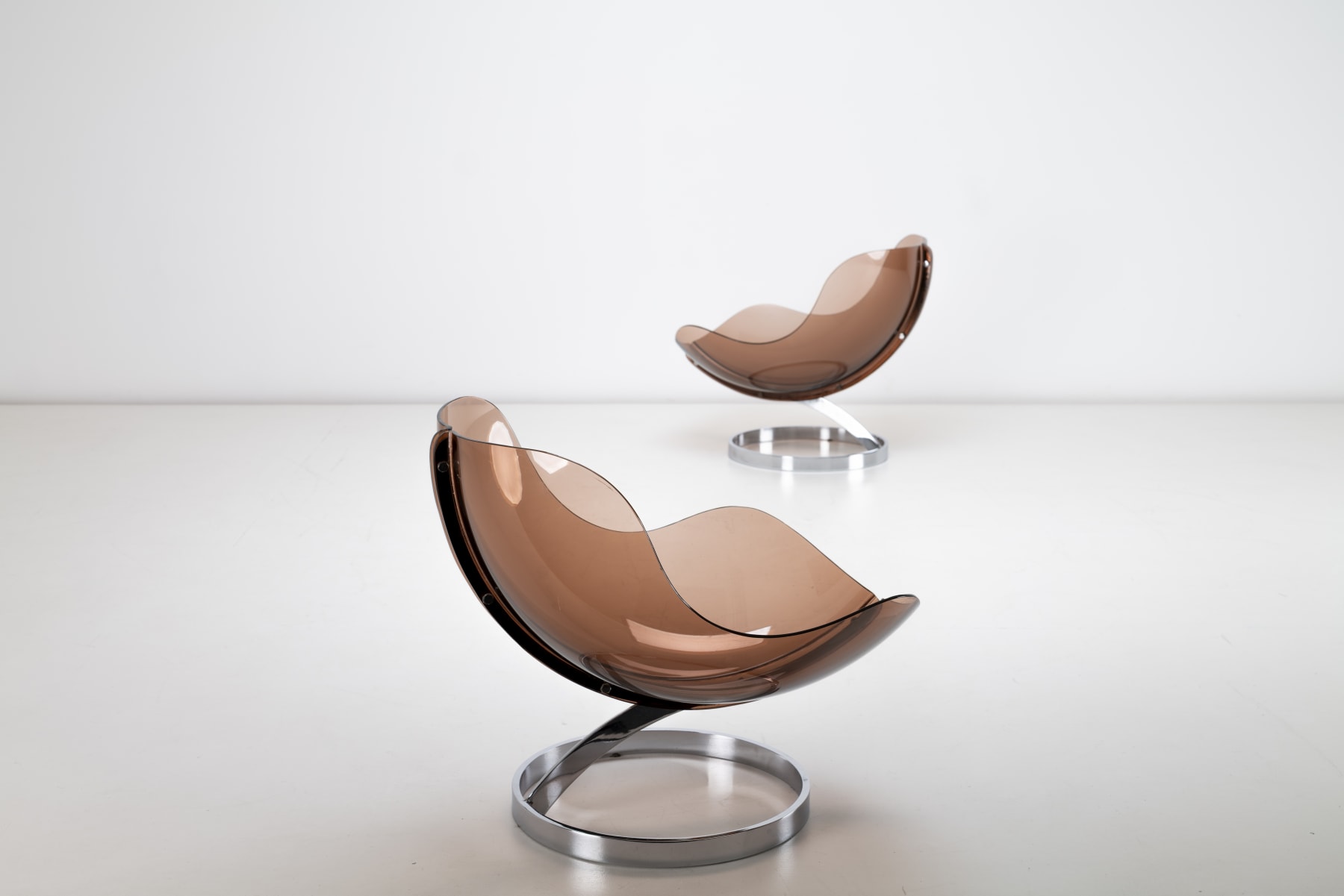 Boris Tabacoff, Sphere Lounge Chairs, 1971